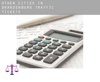 Other cities in Brandenburg  traffic tickets