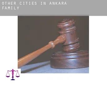 Other cities in Ankara  family