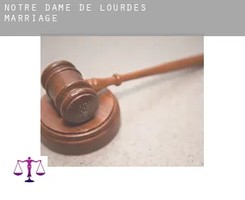 Notre-Dame-de-Lourdes  marriage