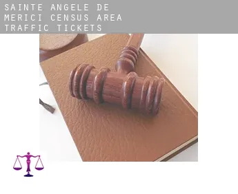 Sainte-Angèle-de-Mérici (census area)  traffic tickets
