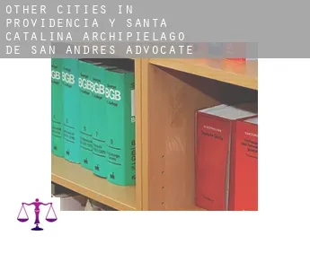 Other cities in Providencia y Santa Catalina, Archipielago de San Andres  advocate