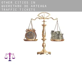 Other cities in Queretaro de Arteaga  traffic tickets