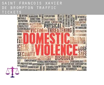 Saint-François-Xavier-de-Brompton traffic tickets