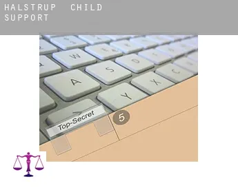 Halstrup  child support