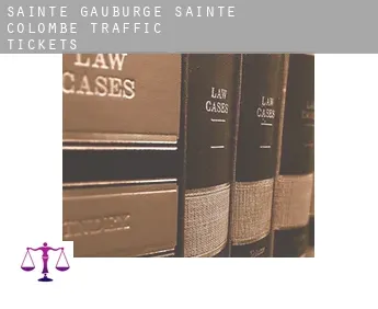 Sainte-Gauburge-Sainte-Colombe  traffic tickets