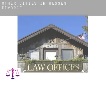 Other cities in Hessen  divorce