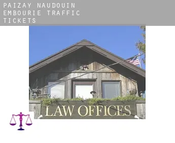 Paizay-Naudouin-Embourie  traffic tickets