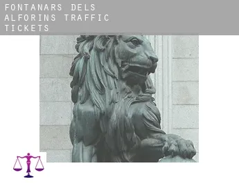 Fontanars dels Alforins  traffic tickets