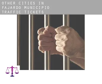 Other cities in Fajardo Municipio  traffic tickets
