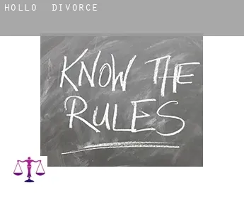 Hollo  divorce