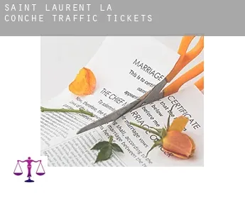 Saint-Laurent-la-Conche  traffic tickets